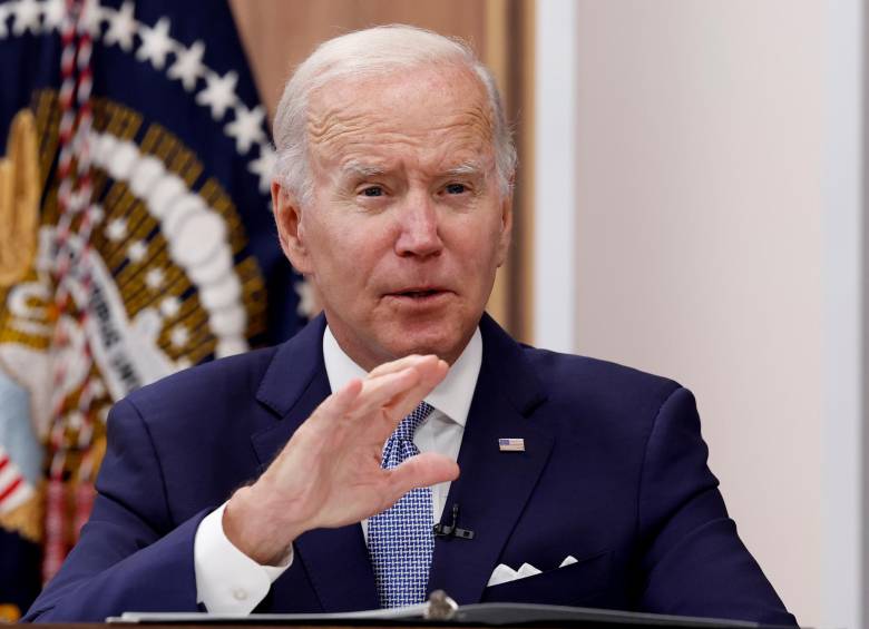 El presidente de los Estados Unidos, Joe Biden, advirtió que el ruso, Vladimir Putin no bromea con usar armas nucleares para continuar su ofensiva sobre Ucrania. FOTO: GETTY