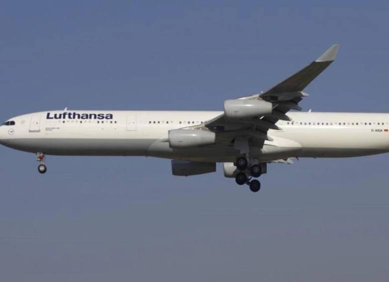 El vuelo en donde ocurrió la situación era el LH543 de Lufthansa, que cubría la ruta entre Bogotá, Colombia, y Frankfurt, Alemania. FOTO: Lufthansa