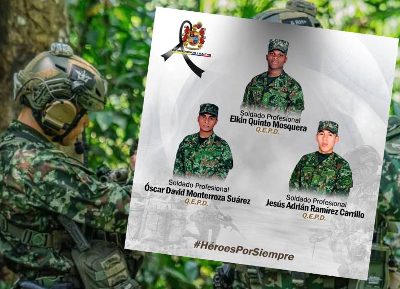 Disidencias de ‘Calarcá’ señaladas por ataque que mató a tres soldados en Meta. Foto: Ejercito Nacional
