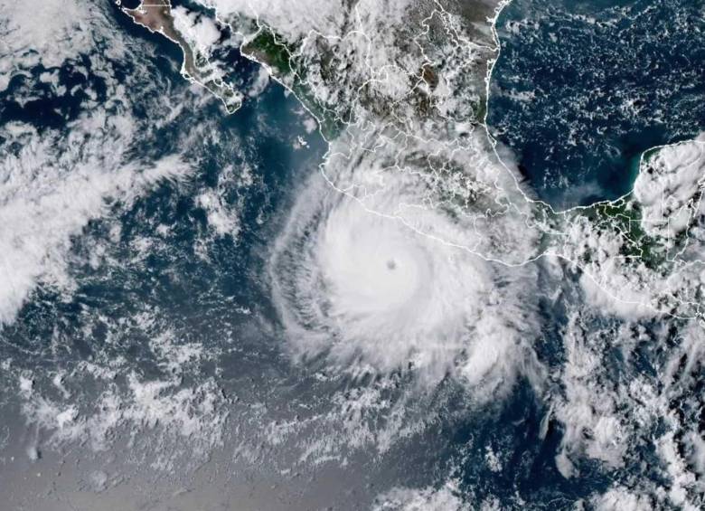 Alerta en México por el huracán Polo, que podría tocar tierra como categoría 3. Foto: Coordinación Nacional de Protección Civil del Gobierno de México