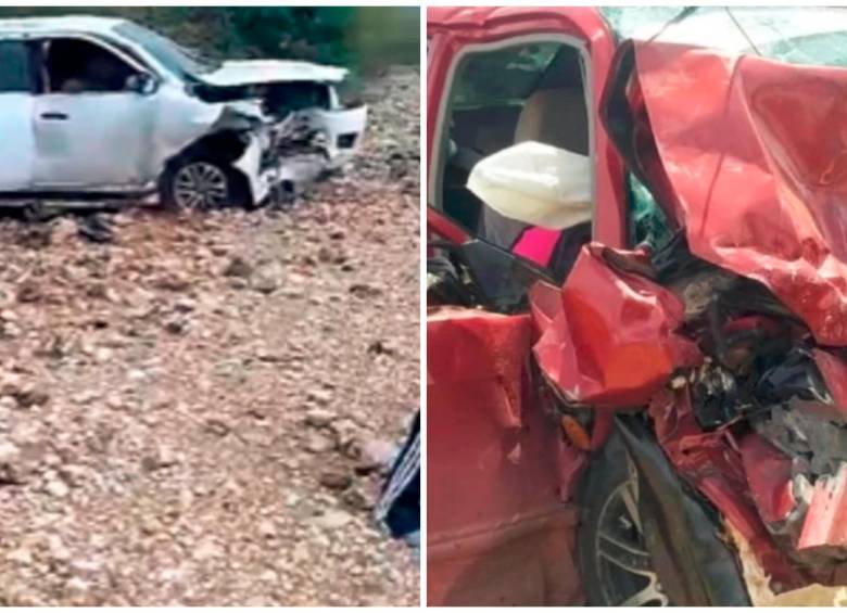 Este fue el accidente ocasionado en Maicao. Foto: Captura de pantalla del video publicado por Blu Radio sobre el accidente. 