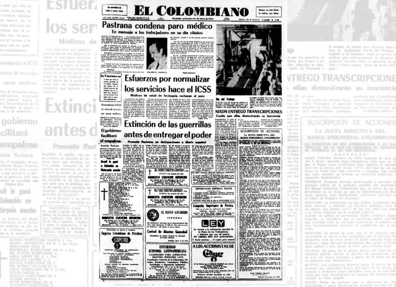 Un día como hoy 1 de mayo