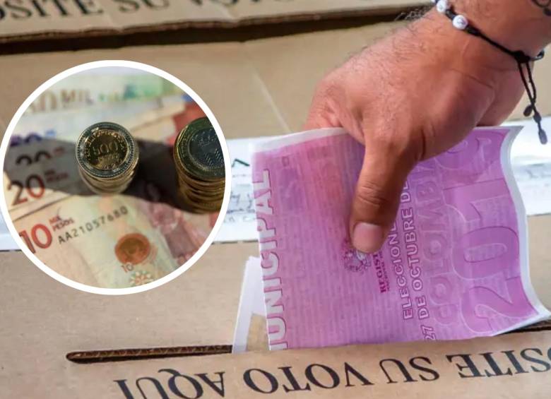 Por medio de un reporte más reciente de las autoridades, la policía confirmó la incautación de $3.626 millones que estarían relacionados con una presunta compra y venta de votos. FOTO: El Colombiano