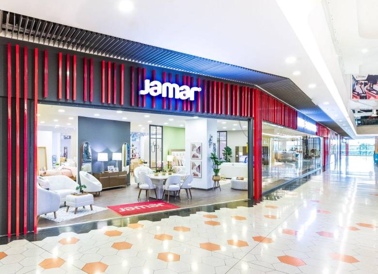 La empresa de muebles Jamar cuenta con más de 22 tiendas en todo el país. Foto: Cortesía de Jamar suministrada a EL COLOMBIANO
