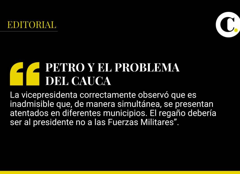 Petro y el problema del Cauca