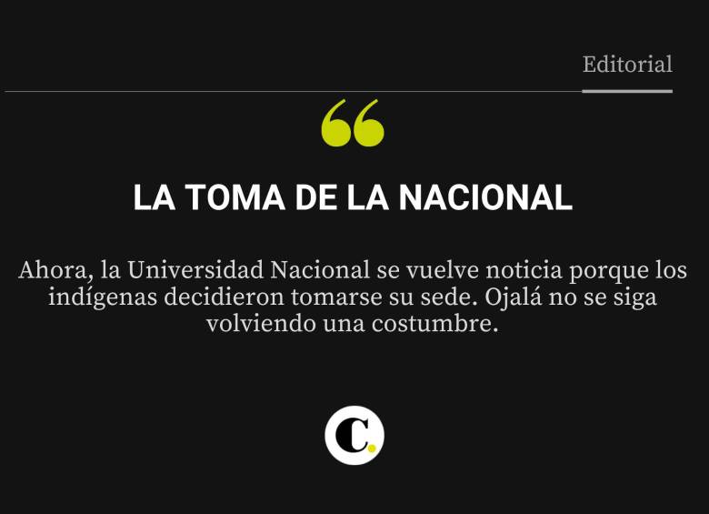 La toma de la Nacional