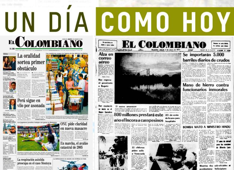 Un día como hoy 4 de enero