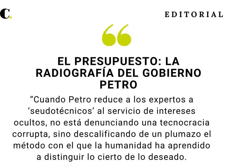 El presupuesto: la radiografía del gobierno Petro