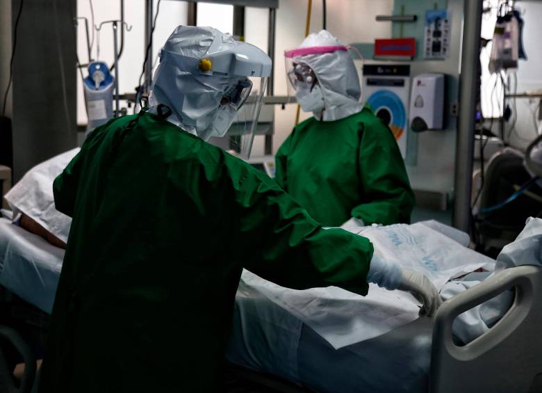 En Antioquia, por ejemplo, hay una disponibilidad de camas es del 26,16%. FOTO COLPRENSA