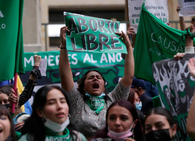 El artículo sobre derechos sexuales y reproductivos que consagra la interrupción del embarazo estará en la nueva carta magna de Chile. FOTO COLPRENSA