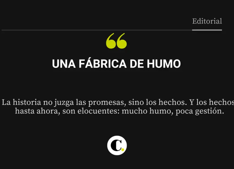 Una fábrica de humo