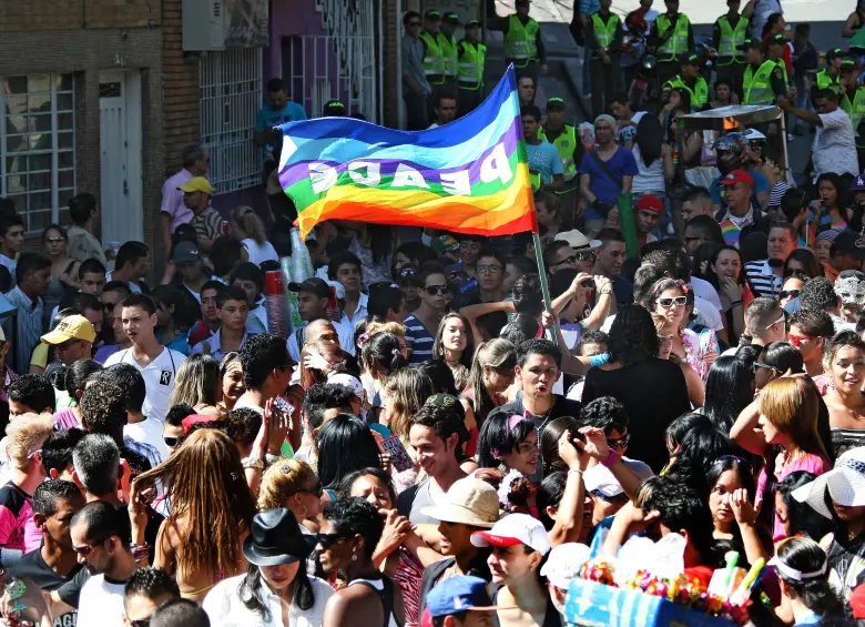 La Marcha LGBTIQ+ de Medellín partirá este domingo desde el sector de Barbacoas a las 2:00 de la tarde. FOTO Juan Antonio Sánchez Ocampo