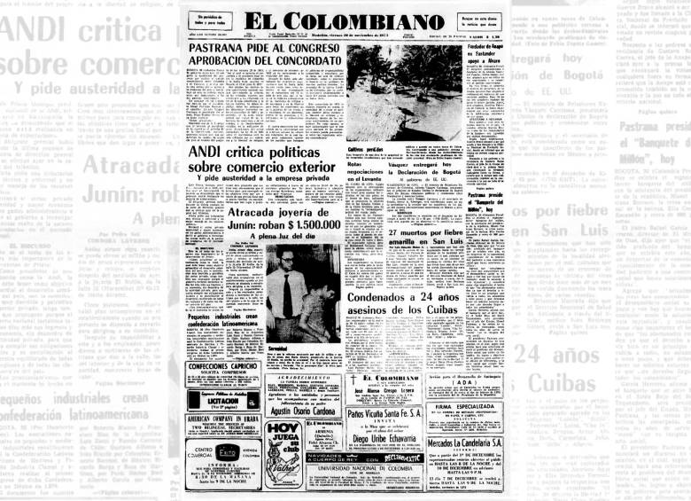 Un día como hoy 30 de noviembre