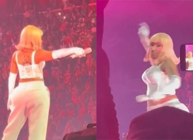 Intentaron golpear a Nicki Minaj en pleno concierto: la rapera sorprendió con su reacción