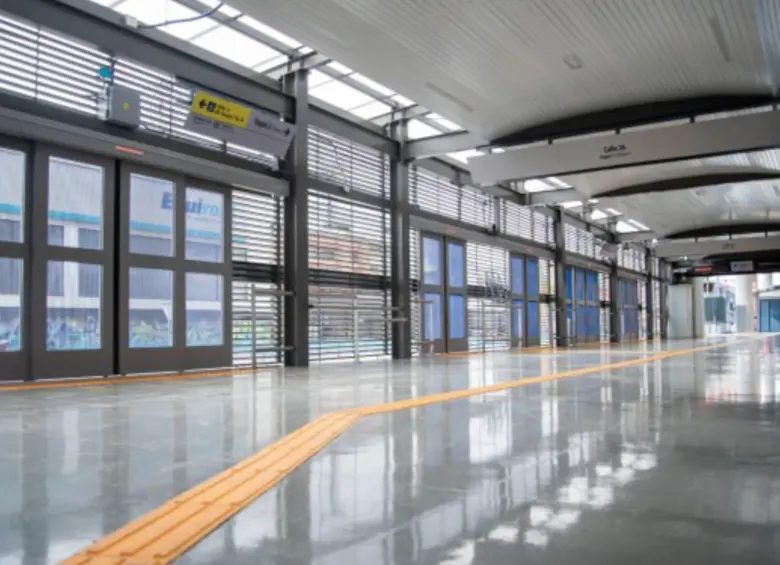 Así se ve la estación Calle 26- Atrio que estará integrada al Metro. Foto: Transmilenio