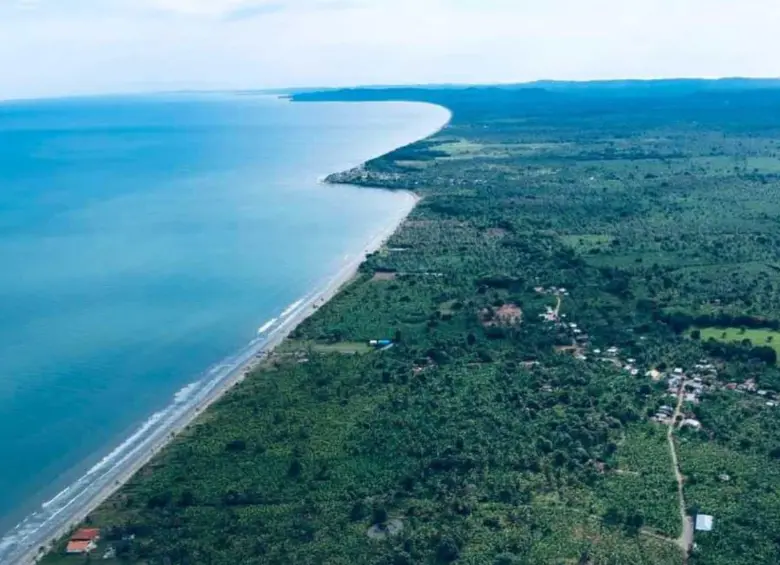 Una adolescente murió ahogada en las playas del corregimiento de Uveros, en San Juan de Urabá. FOTO: Alcaldía de San Juan de Urabá