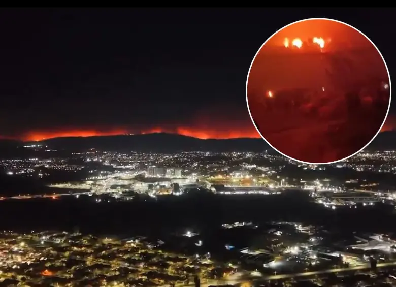 Chile declara estado de catástrofe en dos regiones del país. FOTOS: Capturas de video