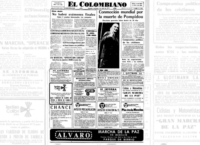 Un día como hoy 3 de abril