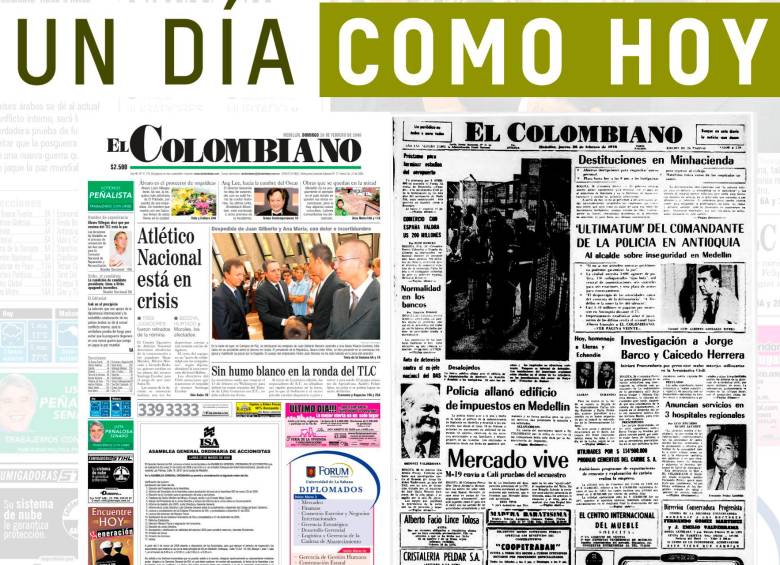 Un día como hoy 26 de febrero