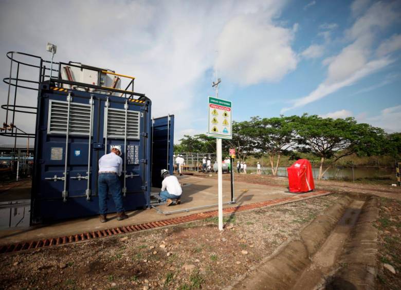 El Ministerio de Minas y Parex Reources presentaron el primer piloto para la generación de energía eléctrica a través de geotermia, en Casanare. FOTO cortesía
