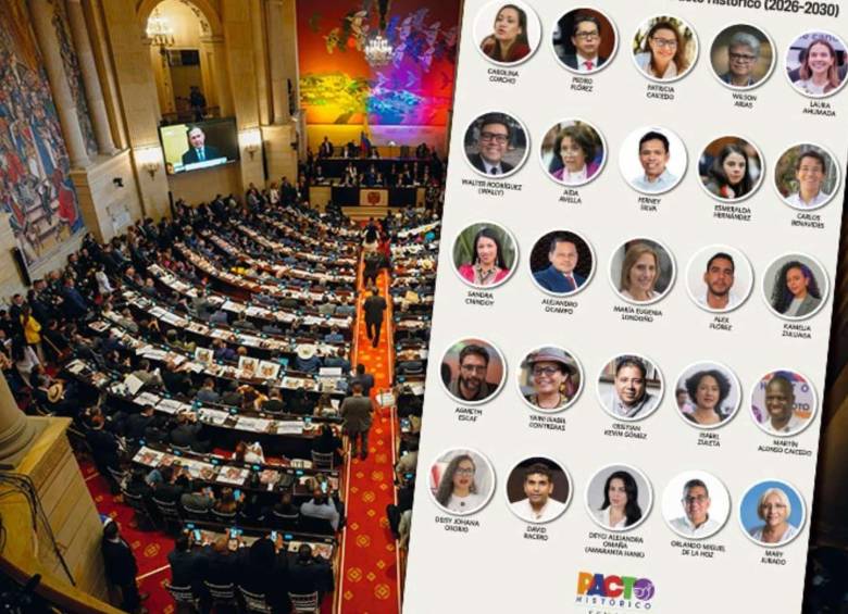El Pacto Histórico tendrá 25 senadores para el periodo 2026-2030. Foto: Archivo.