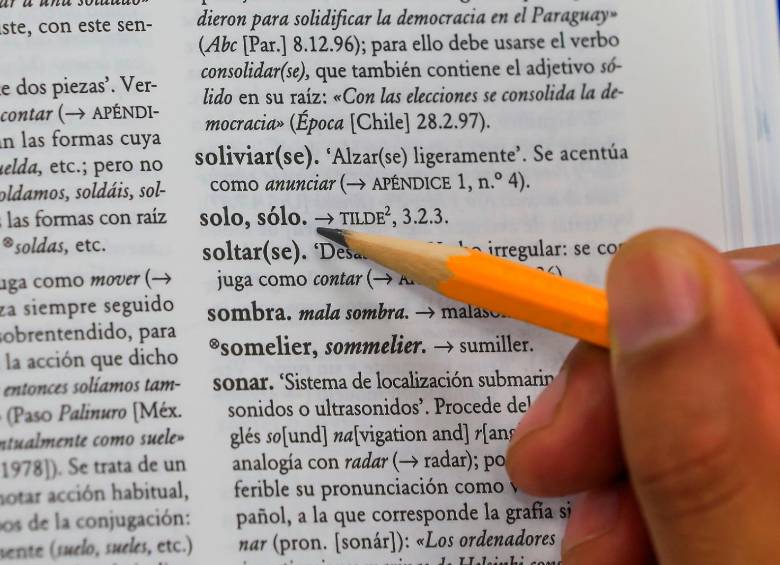 La tilde del “sólo” no cumple con el principio de la tilde diacrítica ni la tilde en general. Esto ha producido una gran confusión en los hablantes. FOTO Esneyder Gutiérrez 