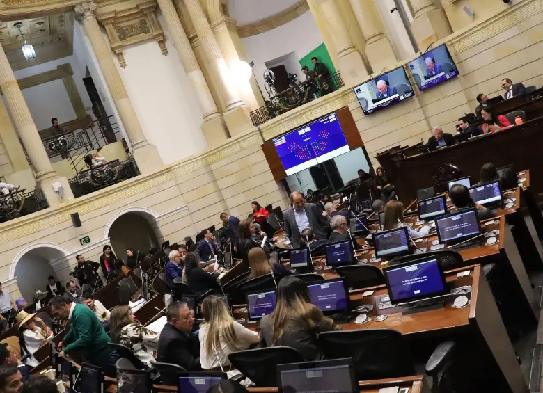 BOGOTÁ. Plenaria del Senado. Foto: (Colprensa-Prensa Senado).