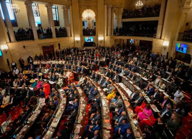 La capital del país fue la que más senadores eligió. Foto: Archivo.