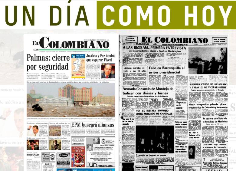 Un día como hoy 25 de septiembre