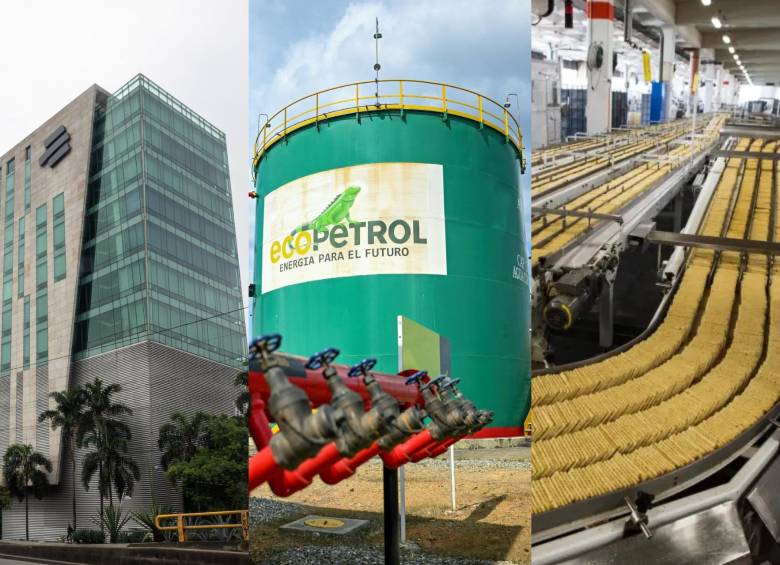 Bancolombia, Ecopetrol y Nutresa encabezaron el ranking. Foto: El Colombiano y GETTY