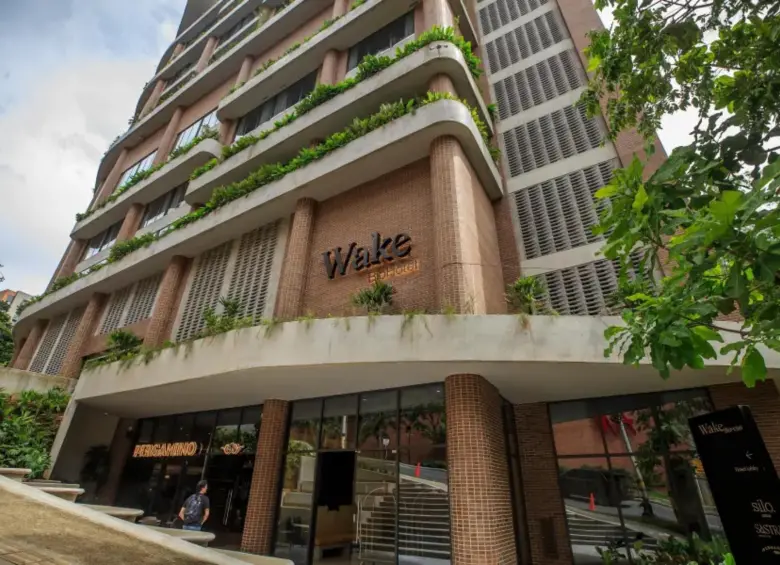 La infraestructura del hotel donde se hospedó Messi en Medellín. FOTO: Cortesía