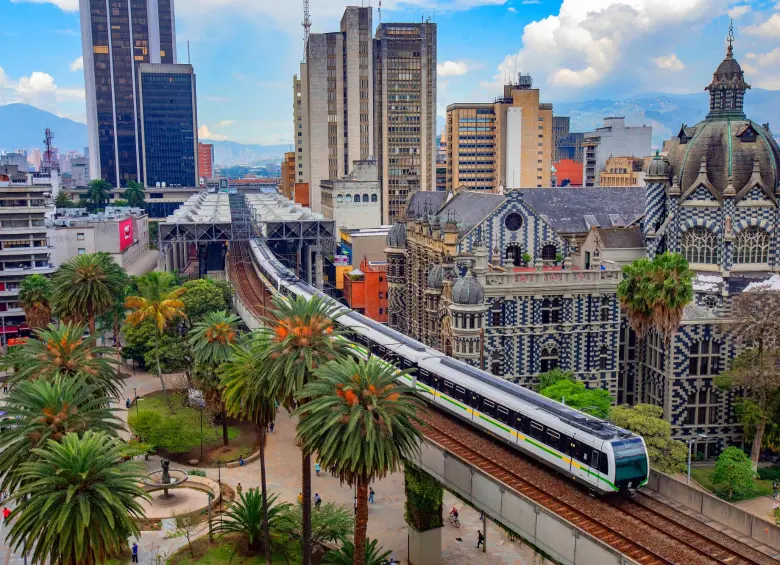 Panorámica Centro de Medellín. FOTO: EL COLOMBIANO. 