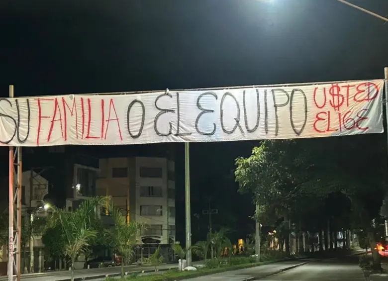 El club, que marcha en la decimosexta casilla en la liga con 18 puntos tras 18 fechas disputadas, pasa por una fuerte crisis institucional y económica. FOTO: Tomada de redes sociales @Marovaan