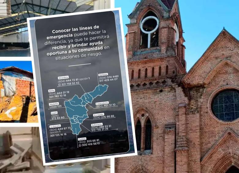 Terremoto: líneas para reportar daños y pedir ayuda de emergencia en Antioquia y el país. Foto: cortesía