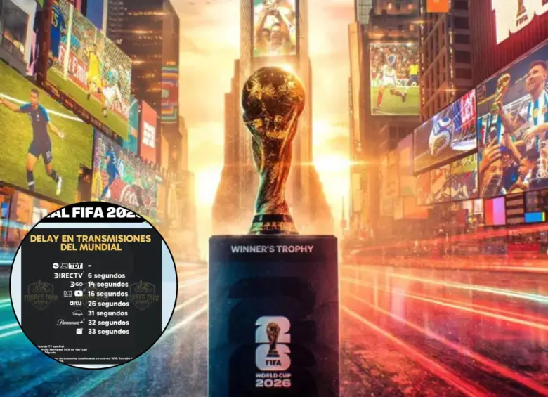 Entre la TDT y las plataformas de streaming puede haber una diferencia de hasta 33 segundos en las transmisiones de los partidos del Mundial. Fotos: Fifa y @TorresTavo