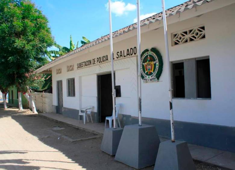 Esta es la sede de la subestación de El Saldo, en El Carmen de Bolívar. FOTO COLPRENSA-EL UNIVERSAL