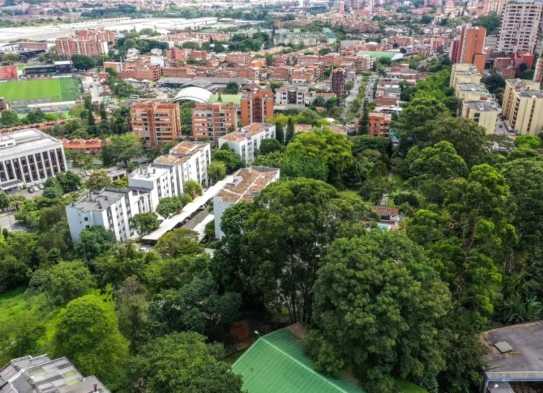 Zona verde del municipio de Envigado. Foto: Andrés Camilo Suárez Echeverry