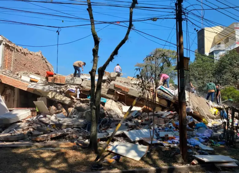 En Cali hay al menos 19 estructuras colapsadas. Foto: El Colombiano