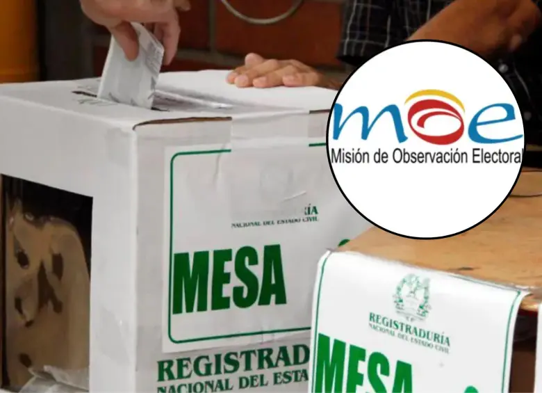 Las declaraciones las dio a conocer la directora de la MOE, Alejandra Barrios. Foto: Colprensa/MOE