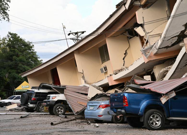 Panamá fue sacudida por un terremoto de 7,7 grados de magnitud y no registró víctimas mortales. Foto: Martin Bernetti / AFP