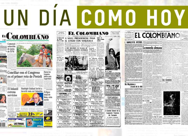 Un día como hoy 8 de noviembre