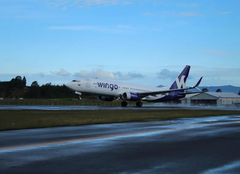 Wingo refuerza su apuesta internacional desde Medellín con rutas únicas a Guatemala y Jamaica. FOTO: Cortesía Wingo. 