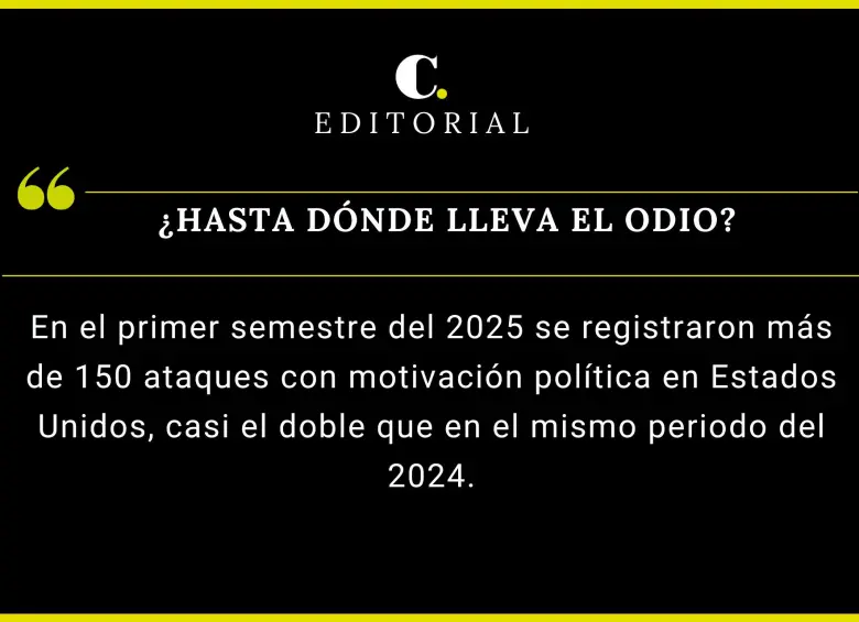 ¿Hasta dónde lleva el odio?