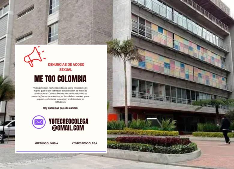 Tres periodistas han puesto un correo para recibir de forma confidencial denuncias de casos de acoso sexual en la industria de los medios. Fotos: Noticias Caracol y @JuanitaGomezL