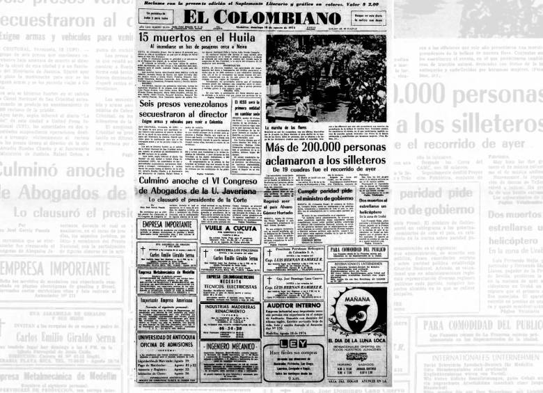 Un día como hoy 18 de agosto