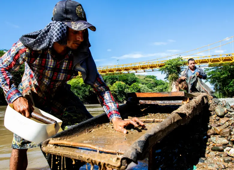 El Banco de Áreas para la Formalización Minera reunirá terrenos destinados exclusivamente a procesos de legalización de pequeños mineros en Colombia. FOTO JULIO HERRERA. 