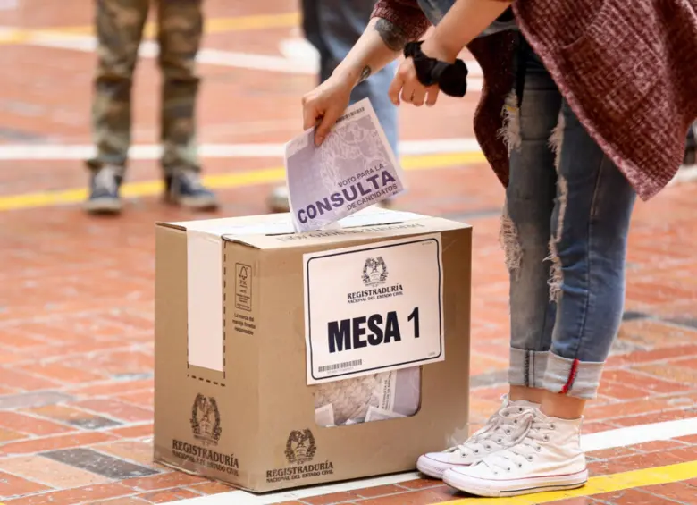 41.2 millones de colombianos están habilitados para votar, de los cuales 40 millones podrán hacerlo dentro del país. FOTO: Colprensa
