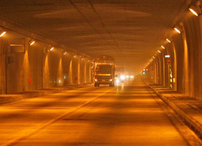 El Túnel de Occidente es monitoreado por la Concesionaria Desarrollo Vial al Mar. FOTO JUAN ANTONIO SÁNCHEZ.