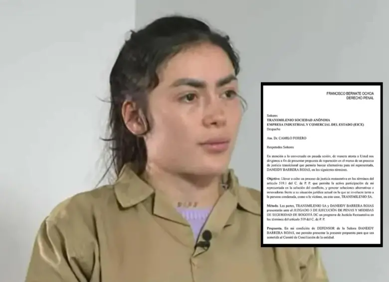 Epa Colombia presentó a través de su abogado una iniciativa para ser la cara de Transmilenio en sus redes sociales. Foto: Captura de video y cortesía