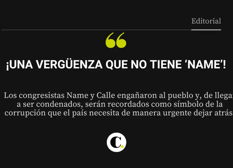 ¡Una vergüenza que no tiene ‘Name’!